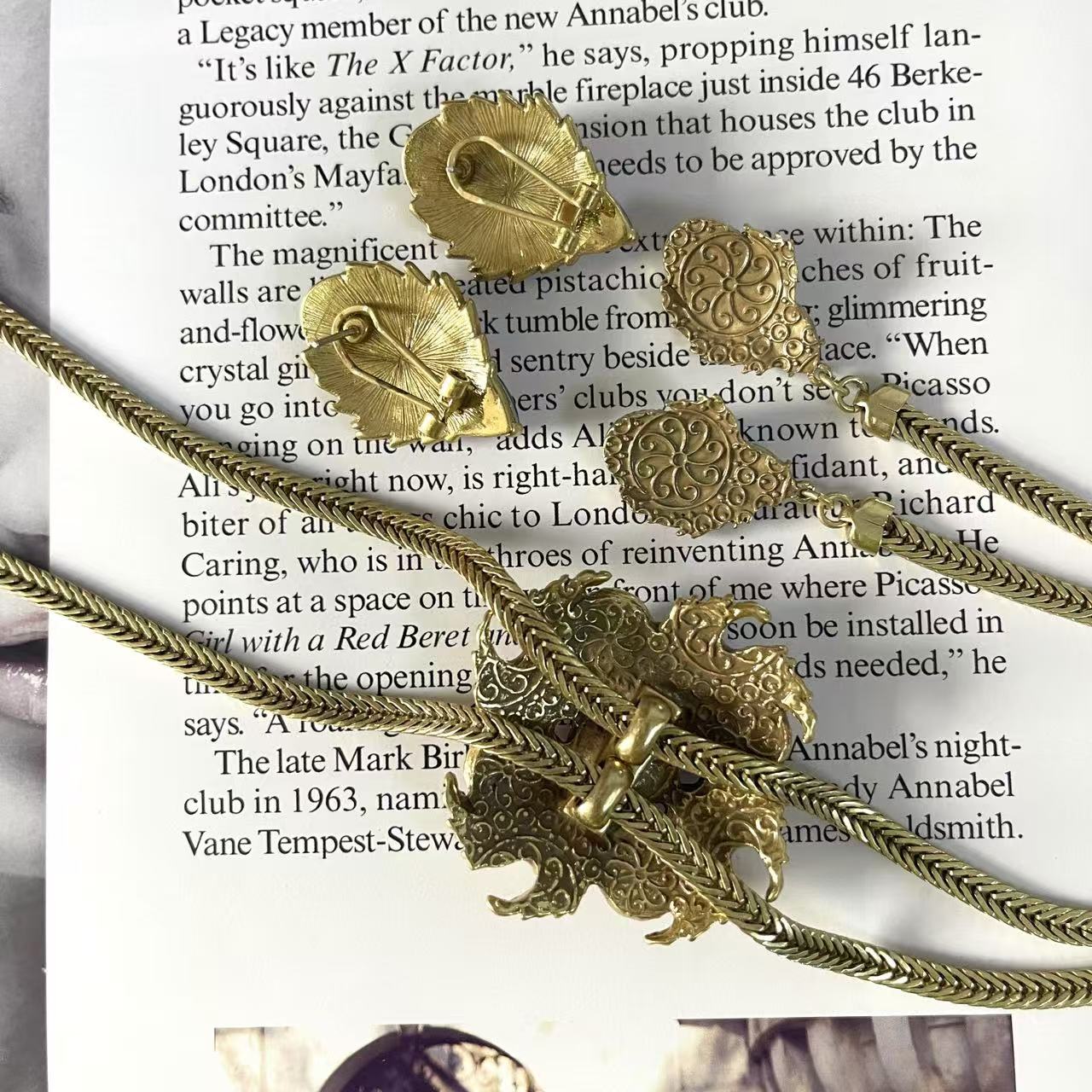 Royal-Inspired Adjustable Necklace: Heavy-Duty Brass with Purple Rhinestone Florals